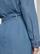 Mini Jeanskleid - Frauen - Used Mid Stone Blue Denim Mini Jeanskleid - Frauen - Used Mid Stone Blue Denim - 10 - TOM TAILOR Denim