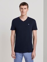 T-Shirt mit dezentem Print - Männer - Sky Captain Blue T-Shirt mit dezentem Print - Männer - Sky Captain Blue - 1 - TOM TAILOR Denim
