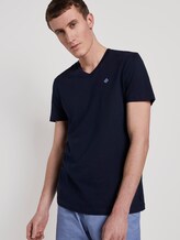 T-Shirt mit dezentem Print - Männer - Sky Captain Blue T-Shirt mit dezentem Print - Männer - Sky Captain Blue - 5 - TOM TAILOR Denim