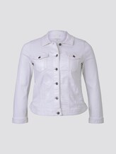Farbige Jeansjacke - Frauen - White Farbige Jeansjacke - Frauen - White - 7 - My True Me