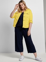 Farbige Jeansjacke - Frauen - jasmine yellow Farbige Jeansjacke - Frauen - jasmine yellow - 3 - My True Me