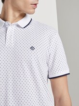 Poloshirt mit Alloverprint - Männer - white small diamond dot print Poloshirt mit Alloverprint - Männer - white small diamond dot print - 9 - TOM TAILOR Denim