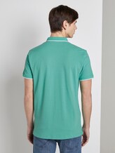Gemustertes Poloshirt - Männer - mint small diamond dot print Gemustertes Poloshirt - Männer - mint small diamond dot print - 2 - TOM TAILOR Denim