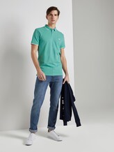 Gemustertes Poloshirt - Männer - mint small diamond dot print Gemustertes Poloshirt - Männer - mint small diamond dot print - 3 - TOM TAILOR Denim