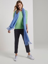 Pullover mit Waffelstruktur - Frauen - soft neo green Pullover mit Waffelstruktur - Frauen - soft neo green - 3 - TOM TAILOR Denim