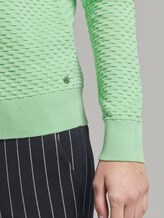 Pullover mit Waffelstruktur - Frauen - soft neo green Pullover mit Waffelstruktur - Frauen - soft neo green - 9 - TOM TAILOR Denim