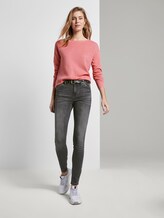 Pullover mit Waffelstruktur - Frauen - medium coral Pullover mit Waffelstruktur - Frauen - medium coral - 3 - TOM TAILOR Denim