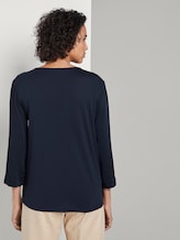 Basic Tunika-Shirt - - Sky Captain Blue Basic Tunika-Shirt - - Sky Captain Blue - 2 - Mine to five