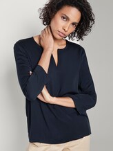 Basic Tunika-Shirt - - Sky Captain Blue Basic Tunika-Shirt - - Sky Captain Blue - 5 - Mine to five