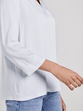 Tunikabluse mit V-Ausschnitt - Frauen - White Tunikabluse mit V-Ausschnitt - Frauen - White - 10 - Mine to five