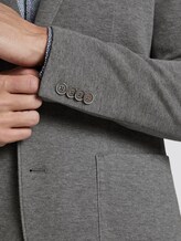 Strukturiertes Sakko aus Piqué - Männer - Dark Grey Melange Strukturiertes Sakko aus Piqué - Männer - Dark Grey Melange - 10 - TOM TAILOR