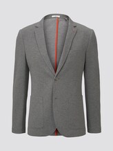 Strukturiertes Sakko aus Piqué - Männer - Dark Grey Melange Strukturiertes Sakko aus Piqué - Männer - Dark Grey Melange - 7 - TOM TAILOR