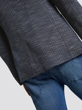 Strukturiertes Sakko aus Piqué - Männer - blue zig zag structure Strukturiertes Sakko aus Piqué - Männer - blue zig zag structure - 10 - TOM TAILOR