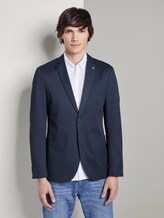 Simple blazer - Men - Black Iris Blue Simple blazer - Men - Black Iris Blue - 1 - TOM TAILOR