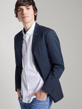 Simple blazer - Men - Black Iris Blue Simple blazer - Men - Black Iris Blue - 5 - TOM TAILOR
