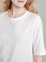 Schlichtes T-Shirt - Frauen - Whisper White Schlichtes T-Shirt - Frauen - Whisper White - 9 - TOM TAILOR
