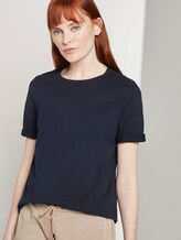 Simple T-shirt - Women - Sky Captain Blue Simple T-shirt - Women - Sky Captain Blue - 5 - TOM TAILOR