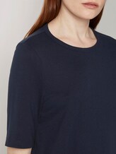 Simple T-shirt - Women - Sky Captain Blue Simple T-shirt - Women - Sky Captain Blue - 9 - TOM TAILOR