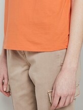 Schlichtes T-Shirt - Frauen - fruity melon orange Schlichtes T-Shirt - Frauen - fruity melon orange - 10 - TOM TAILOR