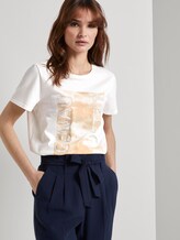 Nena & Larissa: T-Shirt mit Schrift-Print - Frauen - Dove White Nena & Larissa: T-Shirt mit Schrift-Print - Frauen - Dove White - 5 - TOM TAILOR