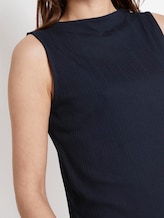 Nena & Larissa: Top with a stand-up collar - Women - Sky Captain Blue Nena & Larissa: Top with a stand-up collar - Women - Sky Captain Blue - 9 - TOM TAILOR