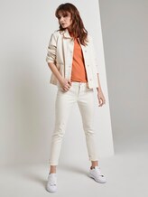 Nena & Larissa: Geschlossenes Top in Ripp-Optik - Frauen - fruity melon orange Nena & Larissa: Geschlossenes Top in Ripp-Optik - Frauen - fruity melon orange - 3 - TOM TAILOR