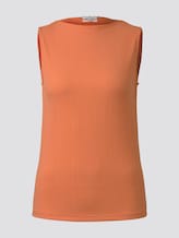 Nena & Larissa: Geschlossenes Top in Ripp-Optik - Frauen - fruity melon orange Nena & Larissa: Geschlossenes Top in Ripp-Optik - Frauen - fruity melon orange - 7 - TOM TAILOR