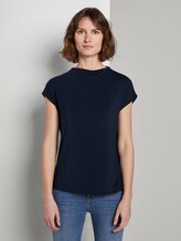 modernes T-Shirt - Frauen - Sky Captain Blue modernes T-Shirt - Frauen - Sky Captain Blue - 1 - TOM TAILOR