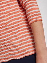 Gestreiftes T-Shirt - Frauen - melon offwhite stripe Gestreiftes T-Shirt - Frauen - melon offwhite stripe - 10 - TOM TAILOR
