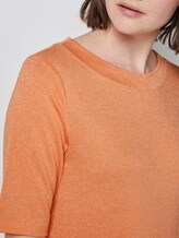 Meliertes T-Shirt - Frauen - fruity melon melange Meliertes T-Shirt - Frauen - fruity melon melange - 9 - TOM TAILOR