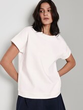 Strukturiertes T-Shirt - Frauen - Whisper White Strukturiertes T-Shirt - Frauen - Whisper White - 5 - TOM TAILOR