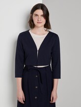 T-Shirt Bolero - Frauen - Sky Captain Blue T-Shirt Bolero - Frauen - Sky Captain Blue - 1 - TOM TAILOR