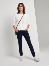 Sweater met print - Vrouwen - Whisper White Sweater met print - Vrouwen - Whisper White - 3 - TOM TAILOR