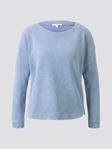 Sweatshirt im Acid Washed-Look - Frauen - Parisienne Blue Sweatshirt im Acid Washed-Look - Frauen - Parisienne Blue - 7 - TOM TAILOR