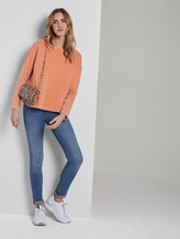 Sweatshirt im Acid Washed-Look - Frauen - fruity melon orange Sweatshirt im Acid Washed-Look - Frauen - fruity melon orange - 3 - TOM TAILOR