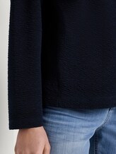 Sweatjacke mit Stehkragen - Frauen - Sky Captain Blue Sweatjacke mit Stehkragen - Frauen - Sky Captain Blue - 10 - TOM TAILOR