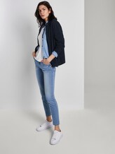 Sweatjacke mit Stehkragen - Frauen - Sky Captain Blue Sweatjacke mit Stehkragen - Frauen - Sky Captain Blue - 3 - TOM TAILOR