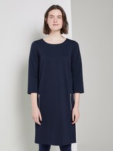 Minikleid mit U-Boot-Ausschnitt - Frauen - Sky Captain Blue Minikleid mit U-Boot-Ausschnitt - Frauen - Sky Captain Blue - 1 - TOM TAILOR