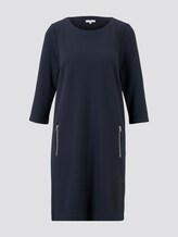 Minikleid mit U-Boot-Ausschnitt - Frauen - Sky Captain Blue Minikleid mit U-Boot-Ausschnitt - Frauen - Sky Captain Blue - 7 - TOM TAILOR