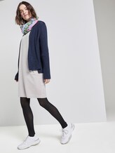 Minikleid mit U-Boot-Ausschnitt - Frauen - Dusty Taupe Minikleid mit U-Boot-Ausschnitt - Frauen - Dusty Taupe - 3 - TOM TAILOR