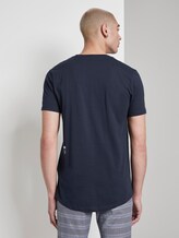 T-shirt with a print - Men - Sky Captain Blue T-shirt with a print - Men - Sky Captain Blue - 2 - TOM TAILOR Denim