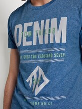T-shirt met print en katoen - Mannen - water sport blue T-shirt met print en katoen - Mannen - water sport blue - 9 - TOM TAILOR Denim