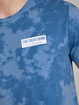 T-shirt in a batik look - Men - blue big batik print T-shirt in a batik look - Men - blue big batik print - 9 - TOM TAILOR Denim