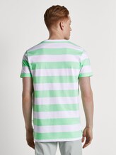 Gestreiftes T-Shirt - Männer - mint block stripe Gestreiftes T-Shirt - Männer - mint block stripe - 2 - TOM TAILOR Denim