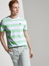 Gestreiftes T-Shirt - Männer - mint block stripe Gestreiftes T-Shirt - Männer - mint block stripe - 5 - TOM TAILOR Denim
