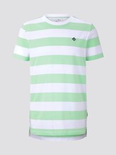 Gestreiftes T-Shirt - Männer - mint block stripe Gestreiftes T-Shirt - Männer - mint block stripe - 7 - TOM TAILOR Denim