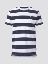 Gestreiftes T-Shirt - Männer - navy block stripe Gestreiftes T-Shirt - Männer - navy block stripe - 7 - TOM TAILOR Denim