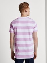 Gestreiftes T-Shirt - Männer - lilac block stripe Gestreiftes T-Shirt - Männer - lilac block stripe - 2 - TOM TAILOR Denim