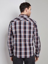Kariertes Hemd - Männer - navy red check Kariertes Hemd - Männer - navy red check - 2 - TOM TAILOR