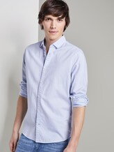Overhemd met textuur - Mannen - light blue diamond structure Overhemd met textuur - Mannen - light blue diamond structure - 5 - TOM TAILOR